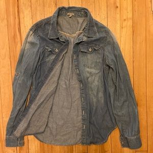 Blue denim top